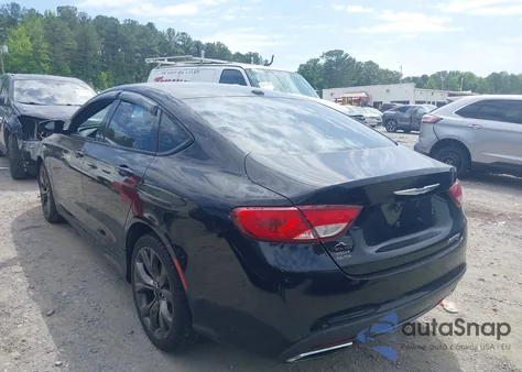 2015 Chrysler 200 S из США, поврежденный, VIN 1C3CCCBGXFN529987